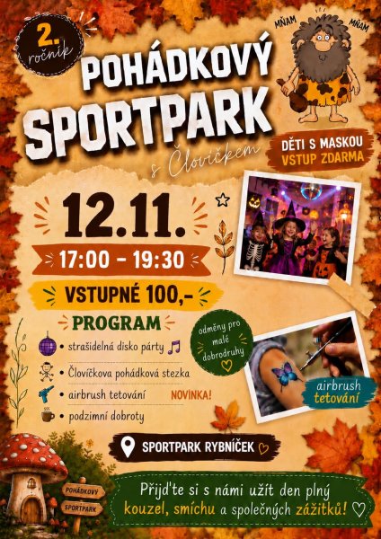 Pohádkový Sportpark s Človíčkem